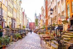 Gdańsk uliczka